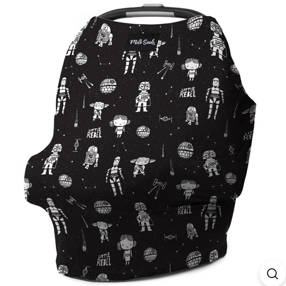 Milk Snob Star Wars Little Rebel Cover Black & White